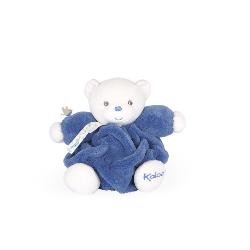  plume peluche ours bleu océan 20 cm 